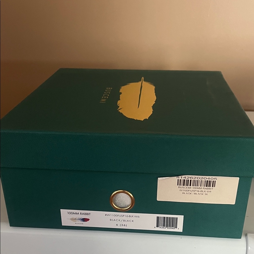 Buscemi Black and Green Footwear